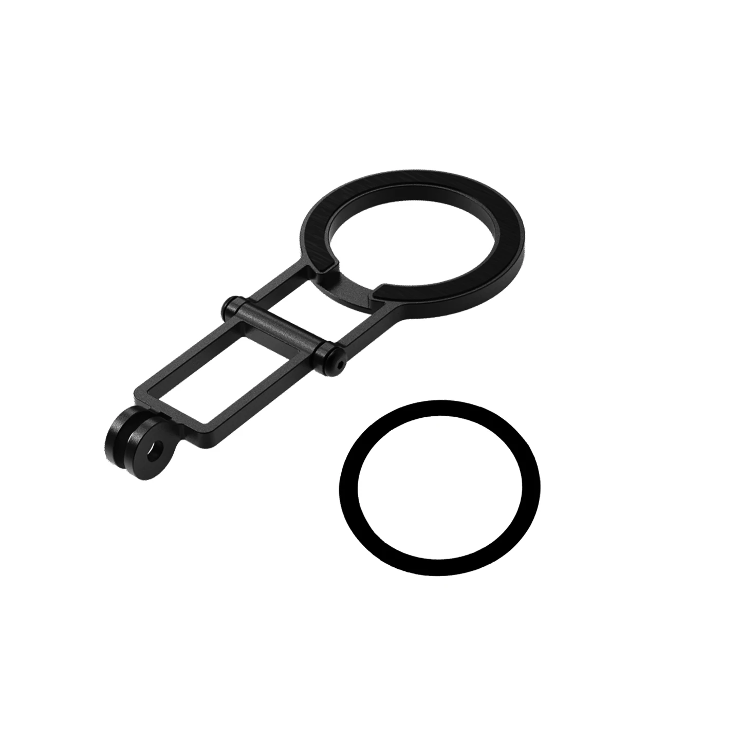 Magnetic Foldable Tripod Phone Mount for MagSafe iPhone 17 16 15 Pro Max Smartphone Aluminum Alloy Portable Phone Stand Holder