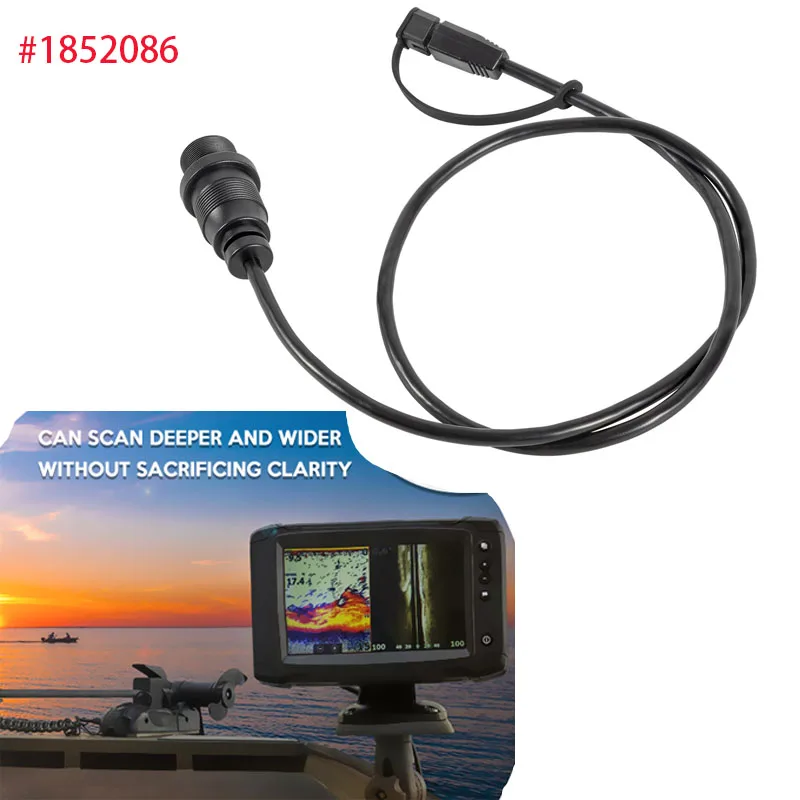 

1852086,MKR-MDI-2 Replaces for Humminbird Helix 7 G3 G3N G4 and G4N MEGA Down Imaging Adapter Cable Fish Finder Adapter Cable