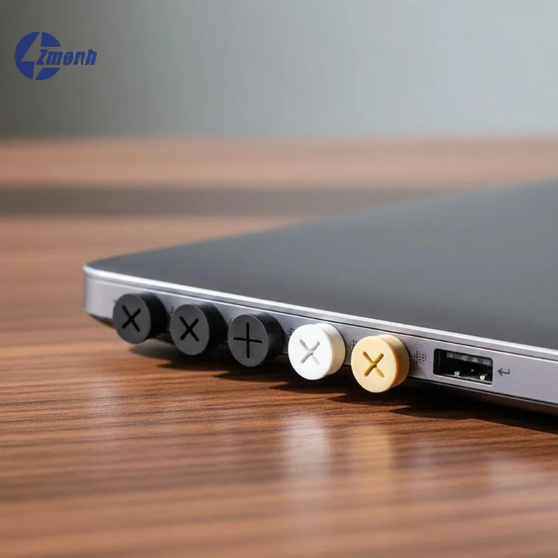 10PCS Office Round Desktop Port Table For USB PC Computer Desk Cable Hole Cover Storage Accessories Desk Cord Grommet Organizer