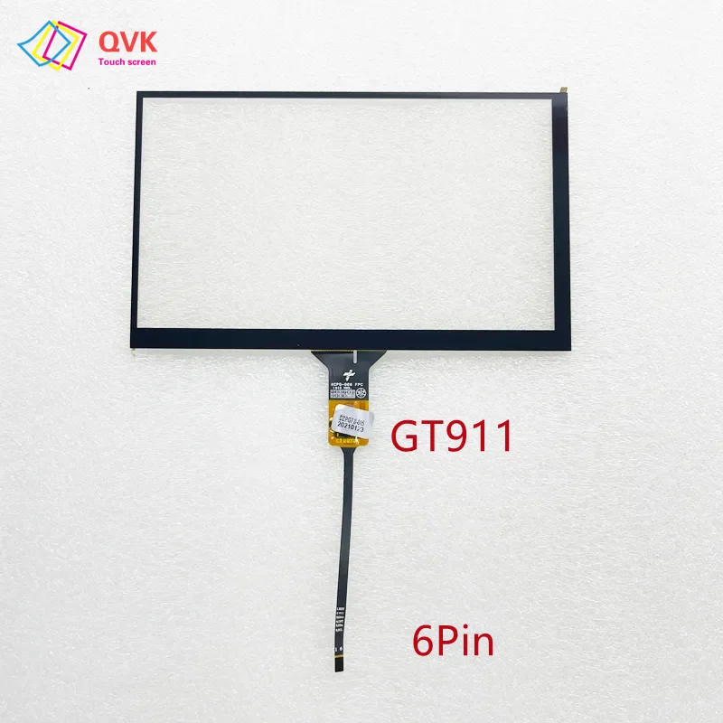 

7 inch P/N FD070PS0625A-FPC-V0 6pin Multimedia speaker player capacitive touch screen digitizer sensor GT911