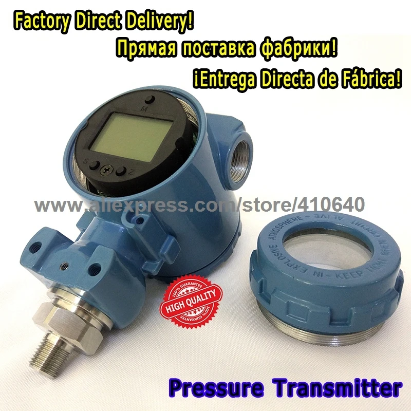 

1 Piece Intelligent Imported Diffused Silicon Pressure Transducer 2088 Housing Type Pressure Transmitter 4 to 20mA High Accuracy