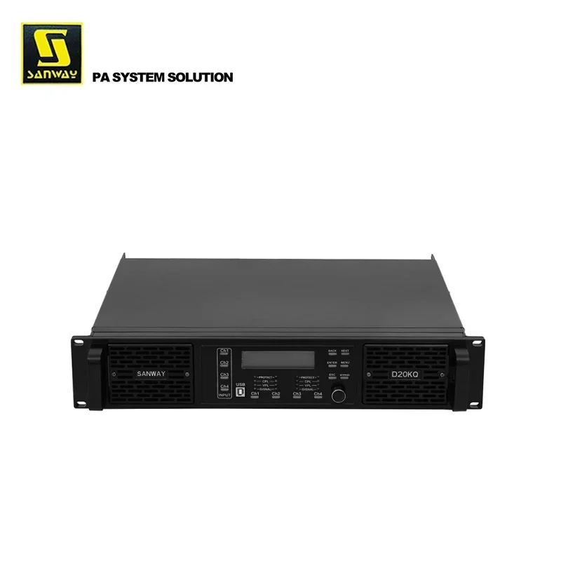 

D20KQ FP20000Q Sanway 4 Channels DSP Power Amplifier Professional