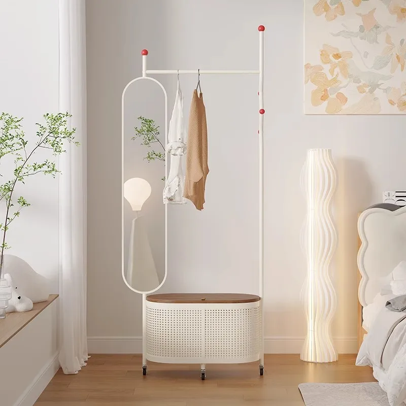 

Hanger Floor Vertical Floor Hanging Hanger Full Body Mirror Floor Household Mirror Full Body Mirror