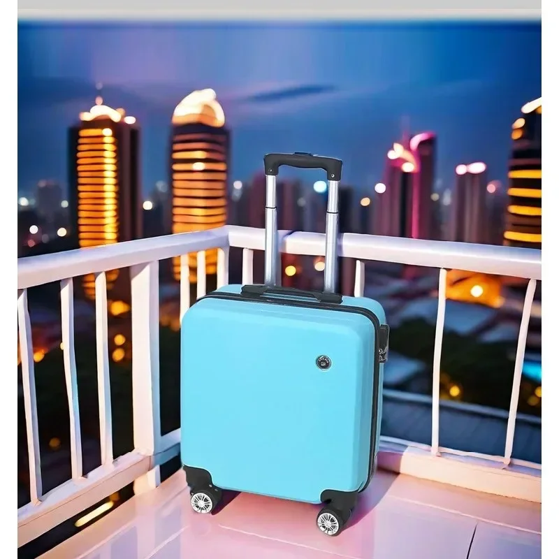 18/20Inch Mini Suitcase Men and Women Universal Wheel Small Trolley Boarding Suitcase Password Luggage Box