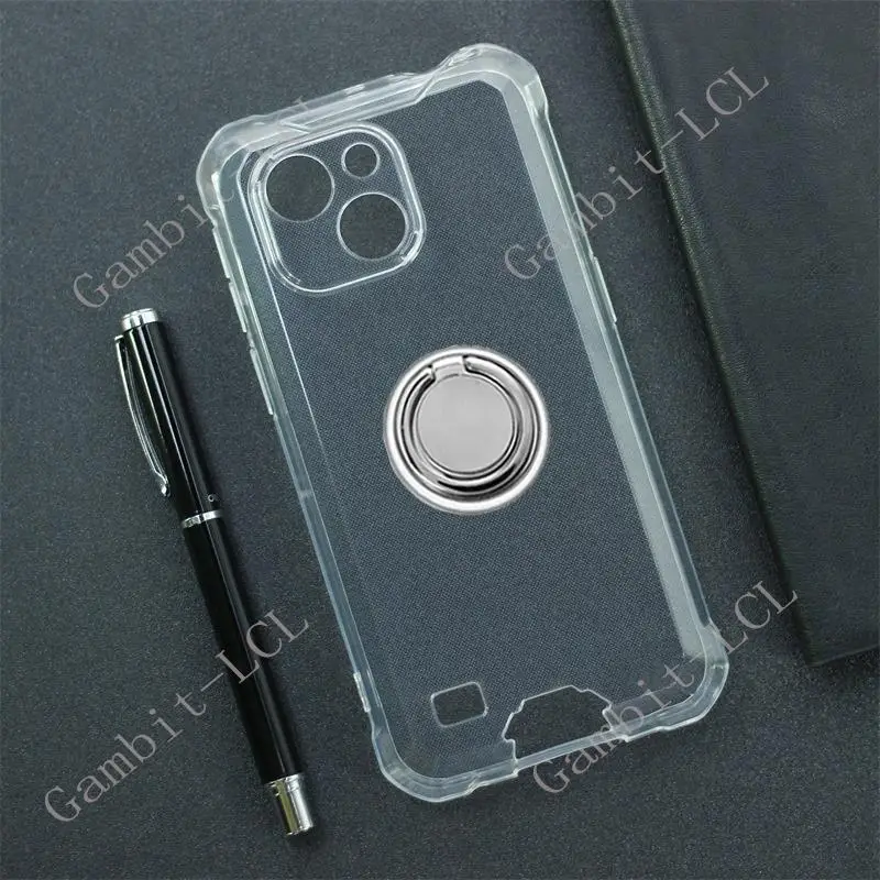 For Oukitel WP32 WP20 Pro G2 WP32Pro OukitelWP20 Back Ring Holder Bracket Phone Cover TPU Soft Silicone Case On Oukitel G2