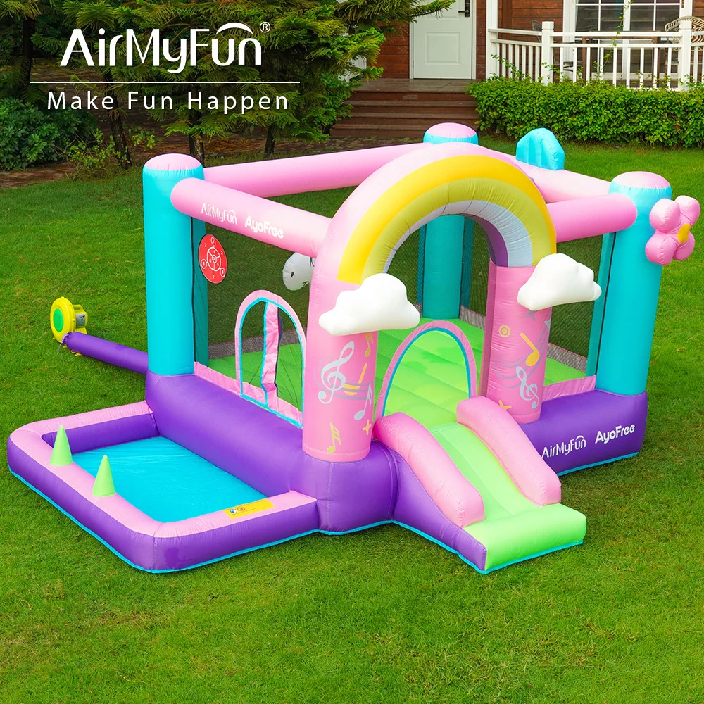 

AirMyFun Jumping House Water Slide Inflatable Adult Giant Inflatable Water Slides Kids Inflatable Bounce House