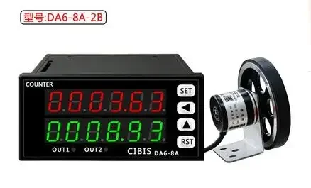 

Roller Electronic Meter Length Measurement Control Meter Cloth Checker Meter