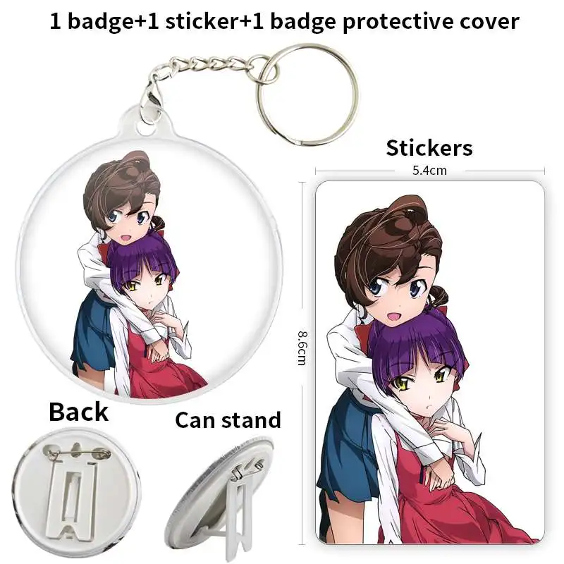 Neko Musume Anime Charakter Spiel Soft Button Abzeichen Brosche Anker Peripherie geräte Pin Hut Kleidung Anhänger Metall