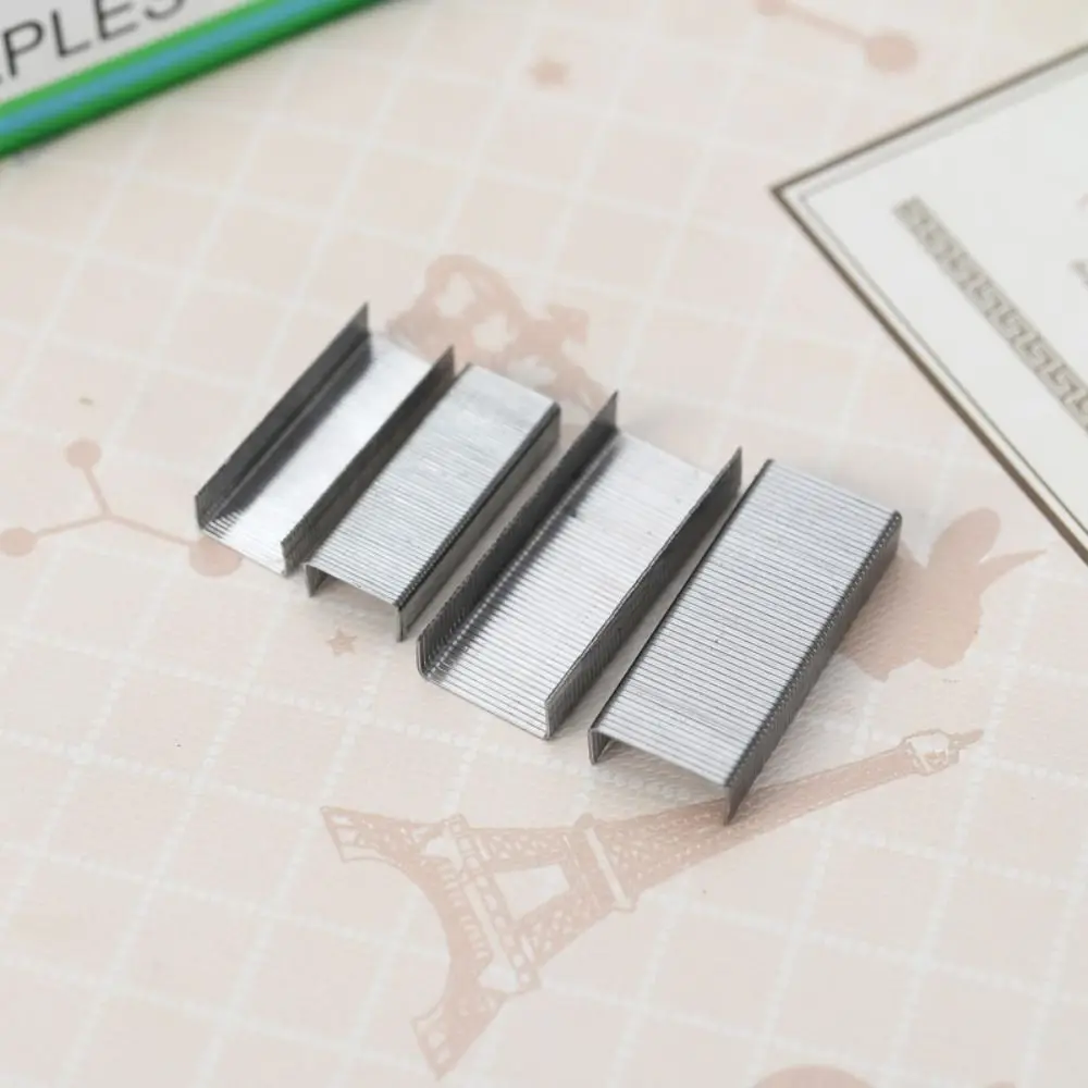 Mini Effortless Labor-Saving Stapler Set Small Fixing Bookbinding Machine Paper Binding Paper Stapling Tools Student