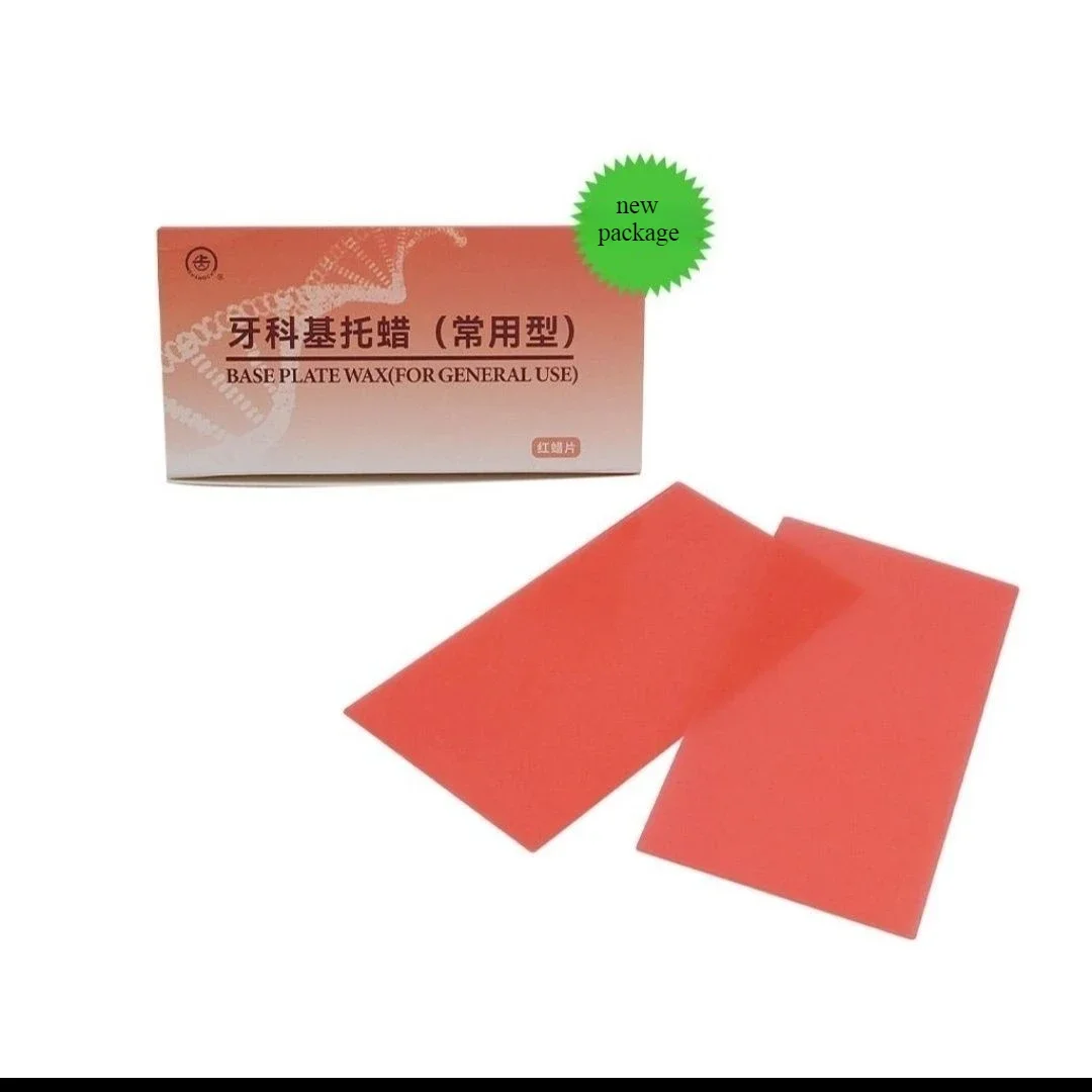 

Dental Materials Upper Tooth Red Wax Tablets Commonly Used 250g 20 Tablets Model Red Wax Board Base Wax Oral Care Dental Tools