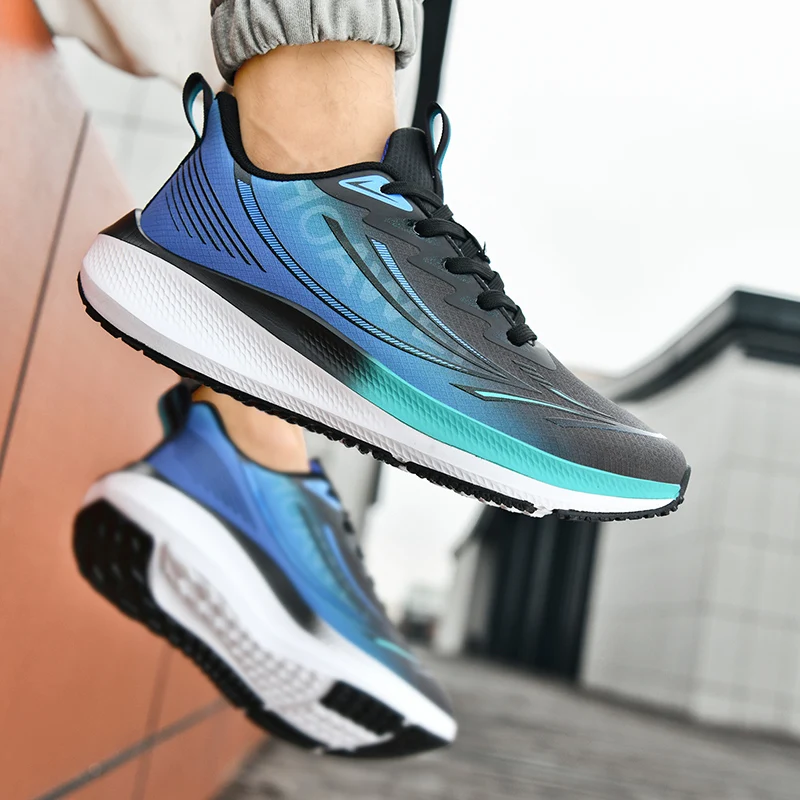 Winter Leather Running Shoes for Men Outdoor Waterproof Sports Jogging Shoes Lightweight Comfy Walking Shoes Male Footwear 39-48 - Image 5