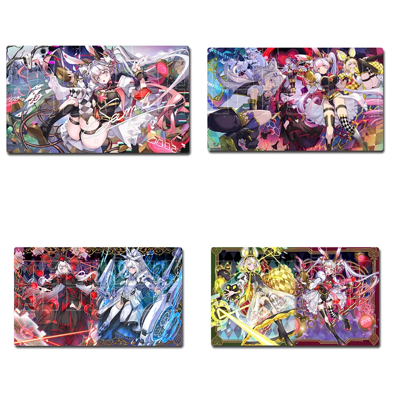 

Игровой коврик Yugioh M Fisk P White Rabbit Dormouse Yu-Gi-Oh! TCG OCG Коллекционные карточные игры Коврик Duel Plate Резиновый коврик для карт Коврик для мыши