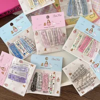 Dopamine Hair Clips 4pcs Colorful Polka Dot Gingham BB Clips Spring Summer Side Bangs Barrettes for Girls Sweet Hair Accessories - Image 3