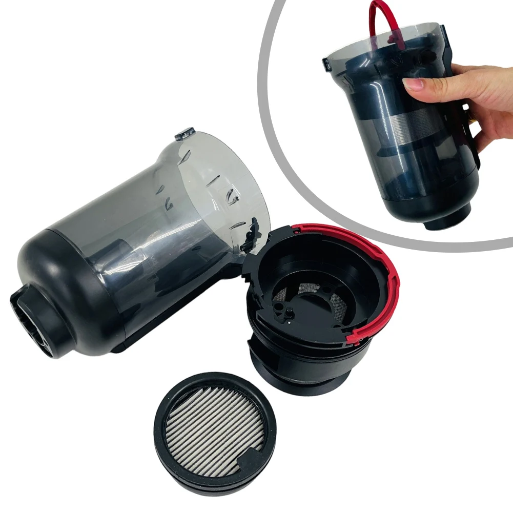 Dust Cup With For Cyclone And HEPA Filter For Roborock For Dyad Pro Air Waterproof Transparent Vacuum Cleaner Accessories