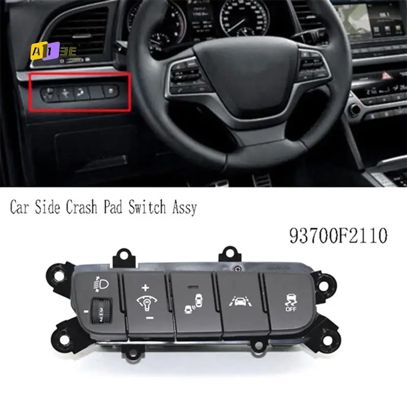 

A03E-93700F2110 Blind Spot Detection Lane Keeping Vehicle Stability System Button Switch For Hyundai Elantra AD 2016-2018
