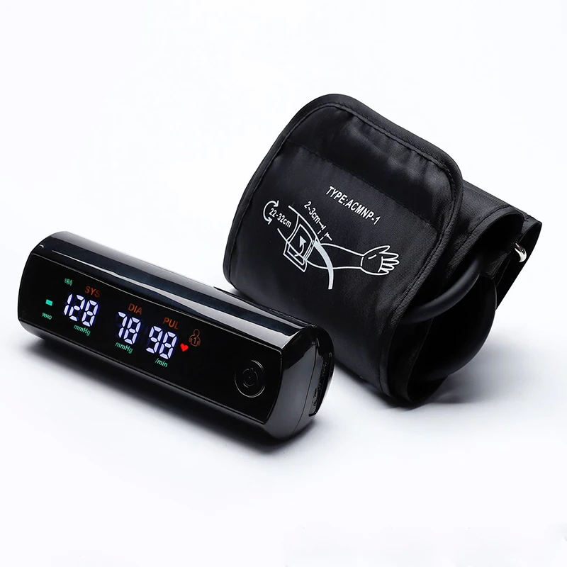 Rechargeable Tensiometer Smart Blood Pressure Monitor Arm Cuff Tonometer Digital Sphygmomanometer Voice Medical BP Monitors