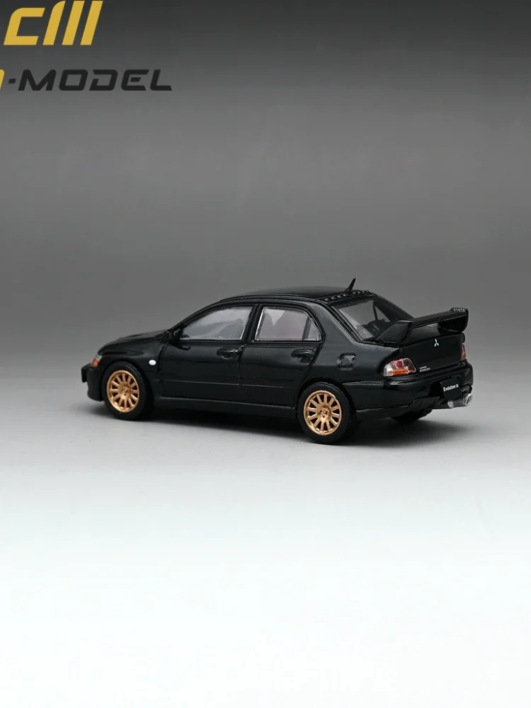 CM Model 1/64 Mitsubishi Lancer Evo 9 Plain paint modified alloy mini collector car model