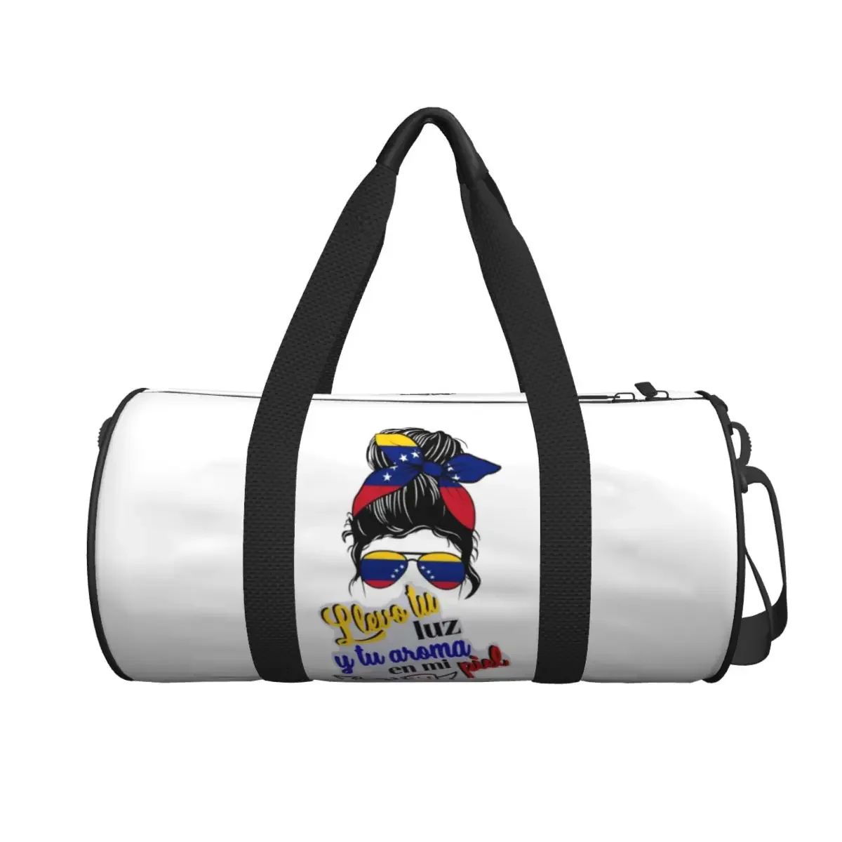 

Arepas Venezuela Large Duffle Gym Bag Multi-Functional Duffle Travel Bags Handbags Fitness bag