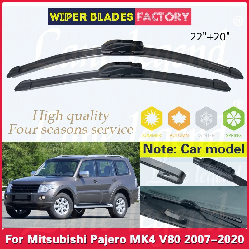 Car Wiper Blade For Mitsubishi Pajero MK4 V80 2007-2020 22