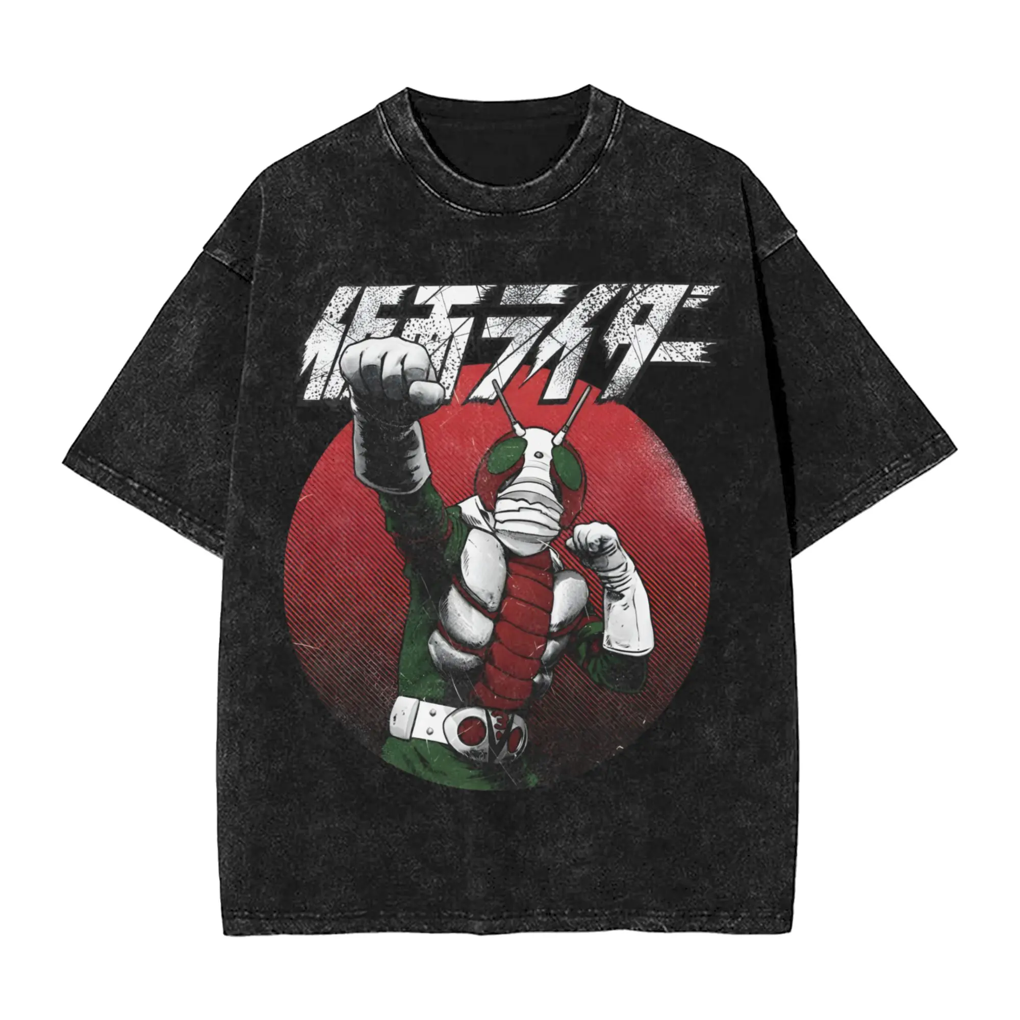 Kamen Riders T Shirt  Simple T Shirts Short Sleeve Vintage Tops Summer Cotton O-Neck Oversized Clothes