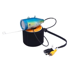 F01S Underwater Fishing Video Camera 12 IR LED Lights Waterproof Cable Fish Finder With 15m/30m/50m Cable Fishing Camera