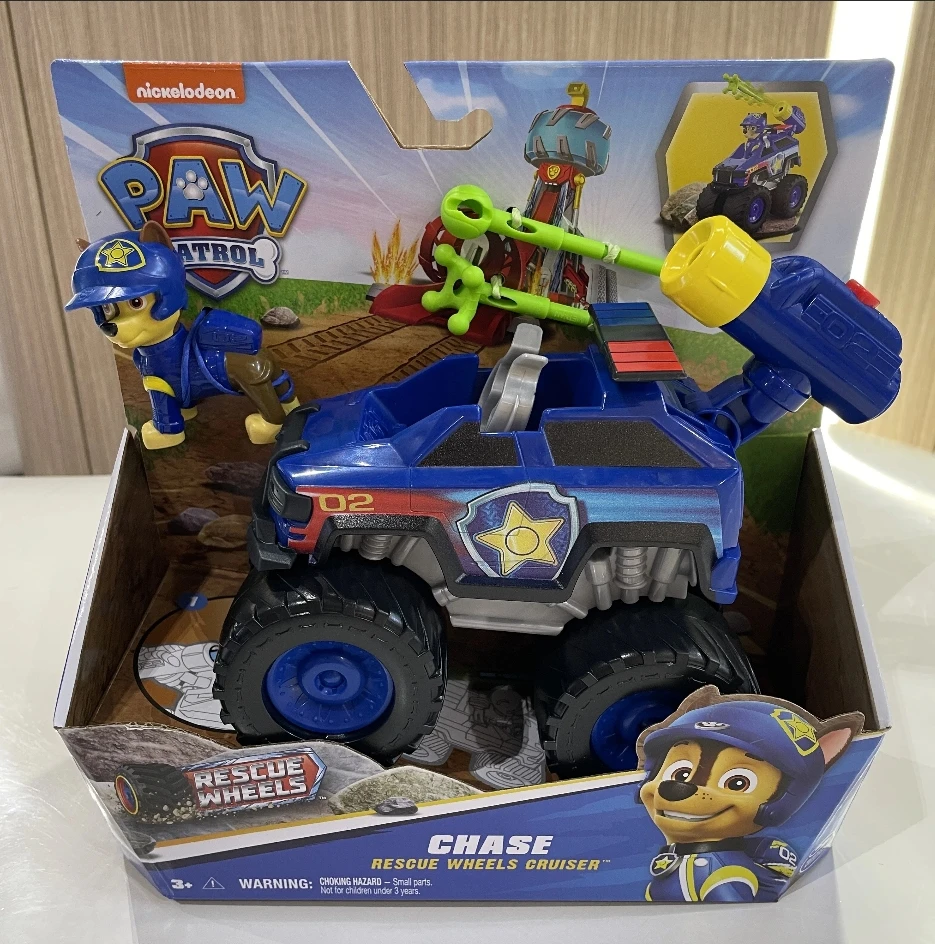 100% حقيقية باو باترول الإنقاذ عجلات أنيمي عمل الشكل لعبة Patrulla Canina كبسولة لعب الاطفال دمى الأطفال هدية عيد ميلاد #2