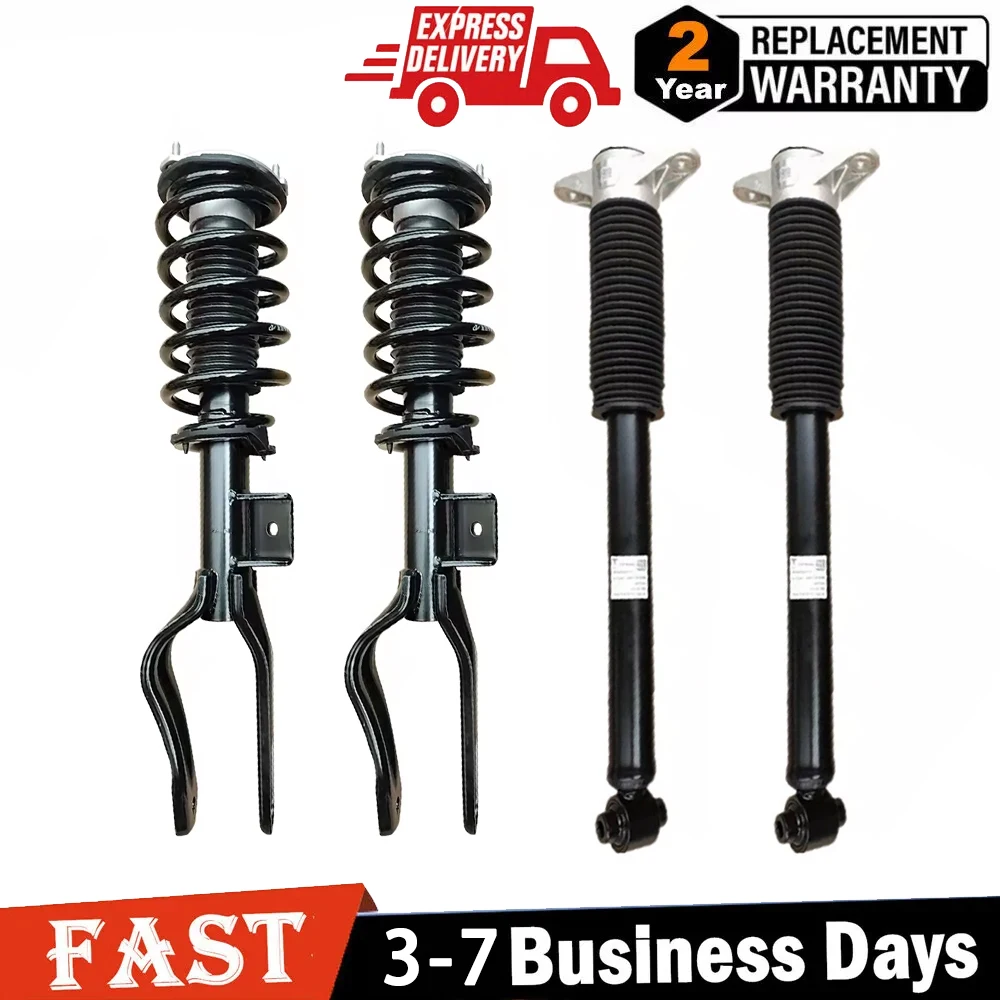 4x Front & Rear Shock Struts Assembly For Tesla Model 3 M3 5YJ3 Model Y 5YJY AWD