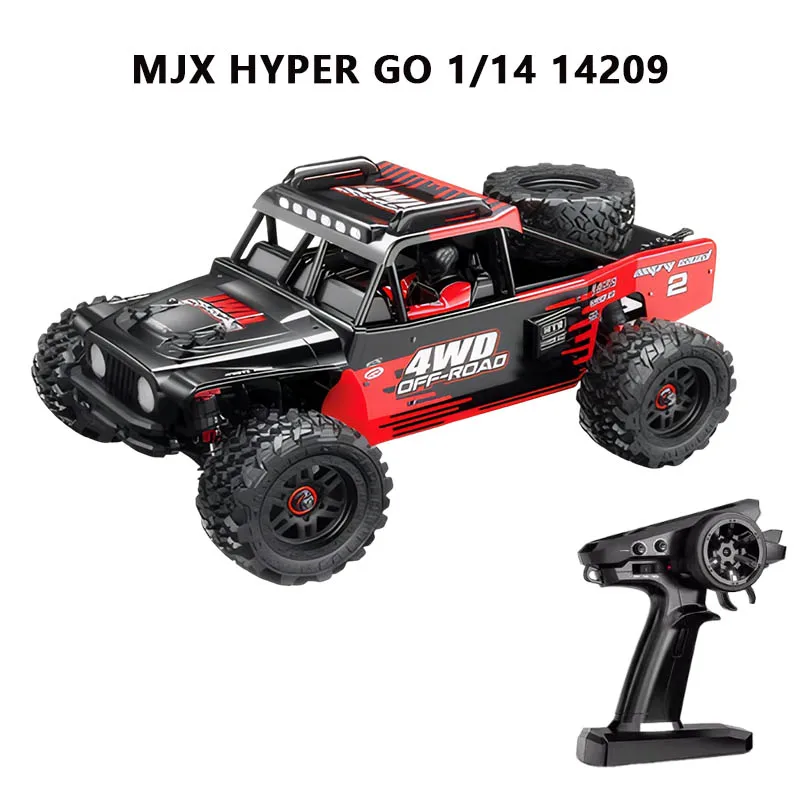 

1/14 MJX Hyper Go 14209 Rc Car RTR 2.4G 4WD Brushless Racing High-Speed 2S or 3S LiPo Thrills Electric Off-road Hobby RC Vehicle