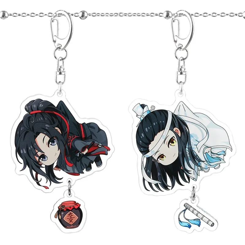 The Untamed Arcylic Key Chain Wei Wuxian Lan Zhan Jiang Cheng Mo Dao Zu Shi Props The Grandmaster of Demonic Cultivation