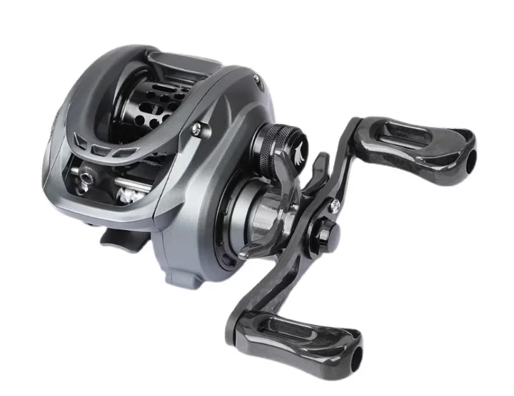 Black Wolf 50 Micro Fishing Reel Ultralight with Drag Alert System