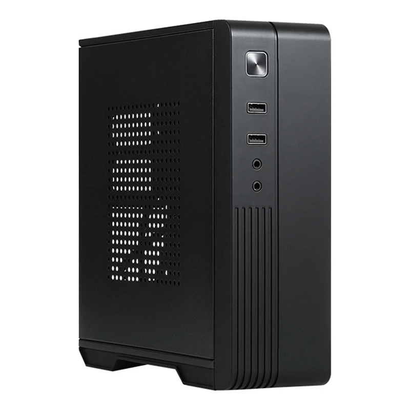 MX02 Mini ITX Computer Case HTPC Host Chassis USB2.0 ITX Enclosure Industrial Control Chassis For Office Business