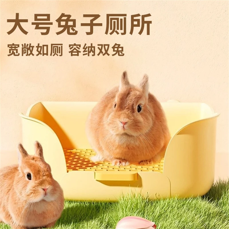 

Small Pet Tulip Litter Pan Large Potty Tray For Dwarf Rabbits Chinchillas And Guinea Pigs Cozy Home Cage Toilet For Owners