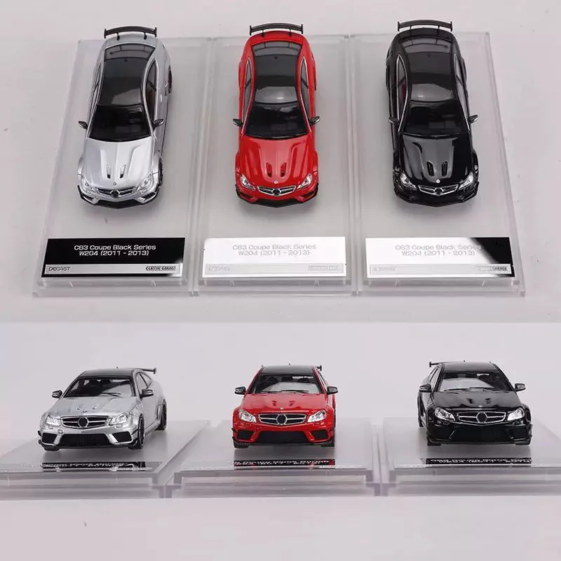 

Diecast Classic Garage 1/64 Scale W204 C63 BS Alloy Car Model Holiday Collection & Gift & Souvenir Display Toy
