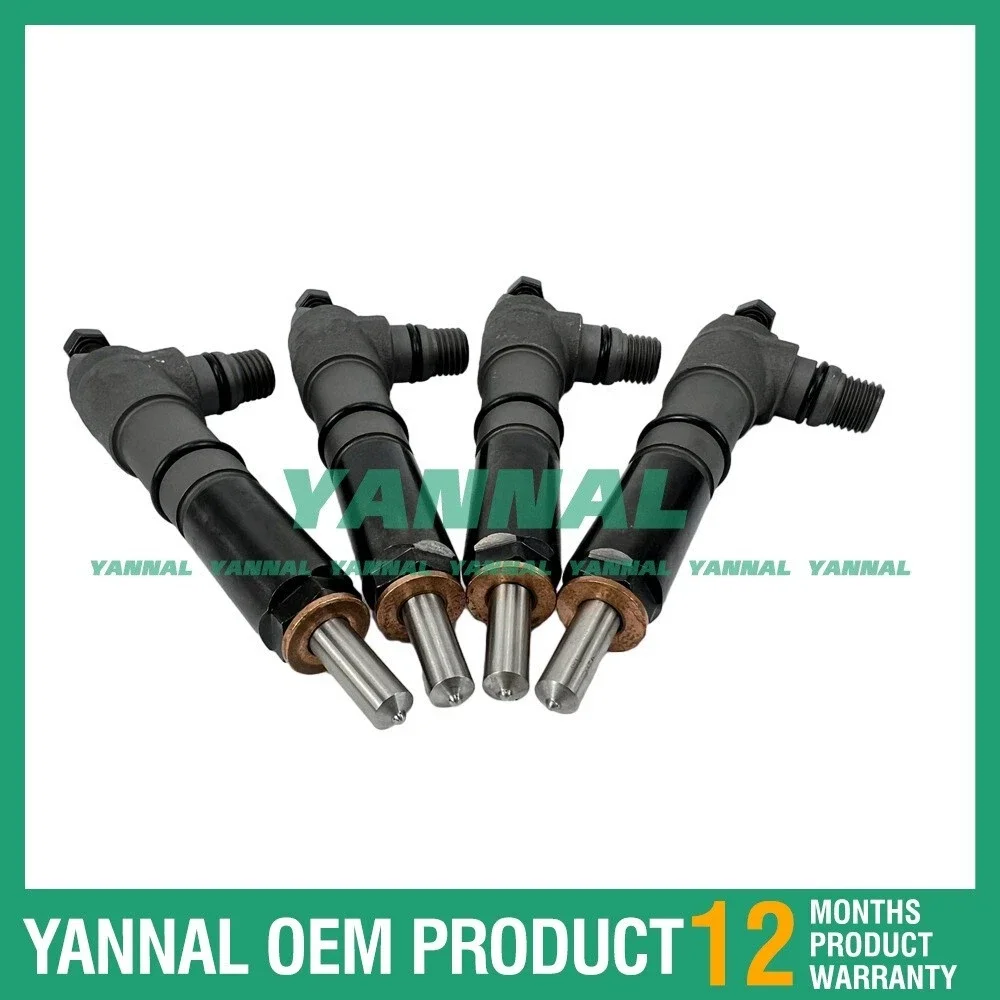 

4X инжектор 1J700-53002 для двигателя Kubota V2607 Menzi A4 экскаватор