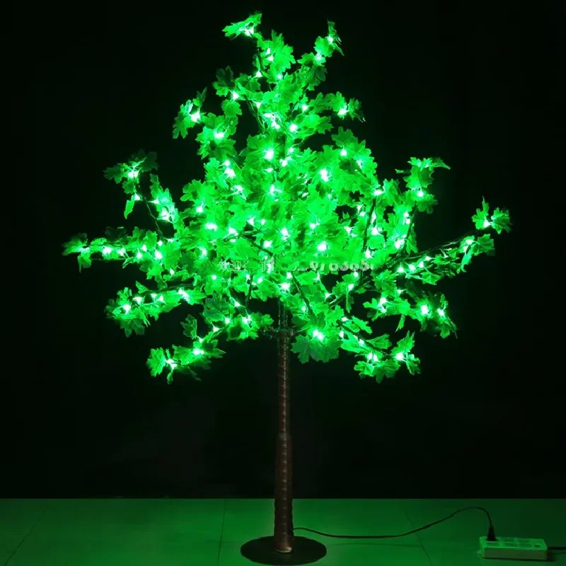 1.5m 5ft Height Led Artificial Maple Tree Christmas Tree Light 300 Led Bulbs110/220vac Out Door Use Rainproof Fairy Garden Decor