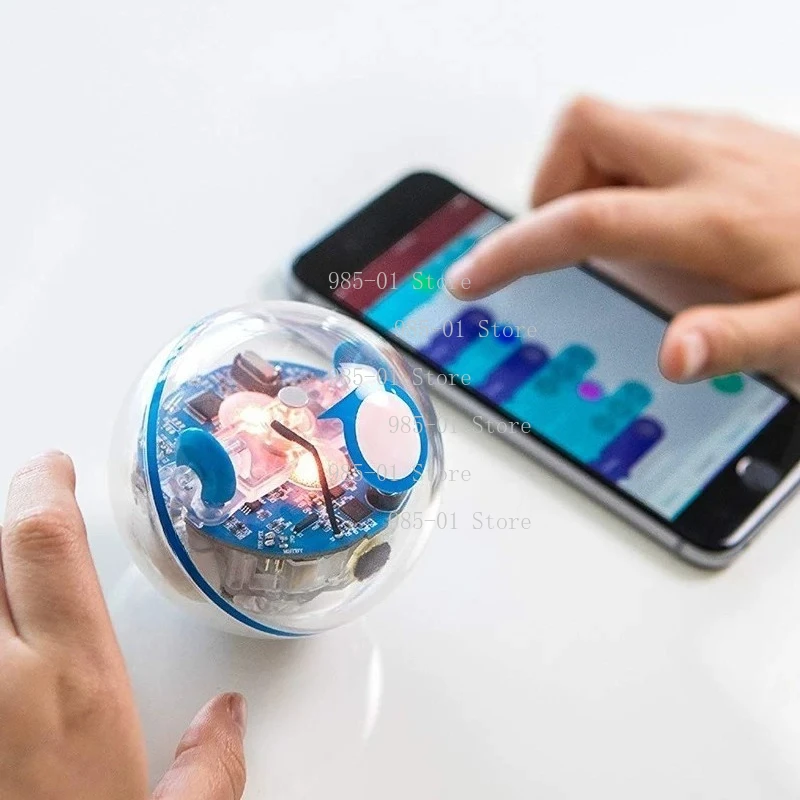 Kids' Wireless Coding Robot Ball, New Intelligent Programming Puzzle Toy