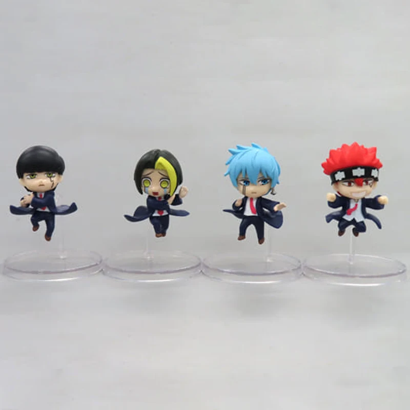 Figuras de caja ciega Mashle Finn Lance Dot Gacha - Modelos de mano de personajes de anime coleccionables