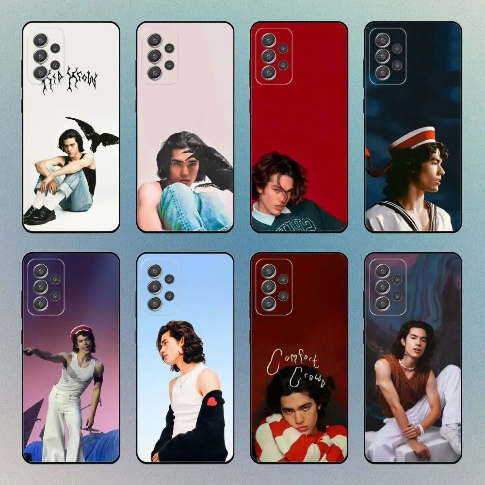 

Funny Singer-C-Conan G-Gray Phone Case For Samsung Galaxy S25,S24,S21,S22,S23,S30,With Bracket Cover