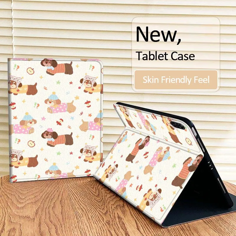 

Cute Anime Dog Cat Tablet Case For Huawei MatePad Pro Air 12 X Honor Pad 8 V8 9 13 GT GT2 3 12.6 13.3 Inch
