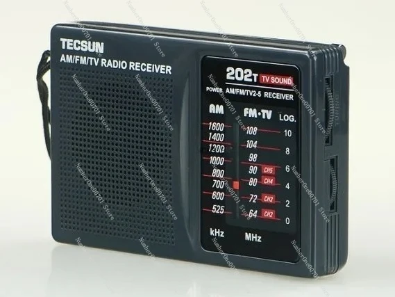 TEC-SUN R-202T AM/FM/TV جيب راديو استقبال المدمج في المتكلم الإنترنت راديو محمول FM/FM/TV جيب ريترو راديو Tescun R202T #3