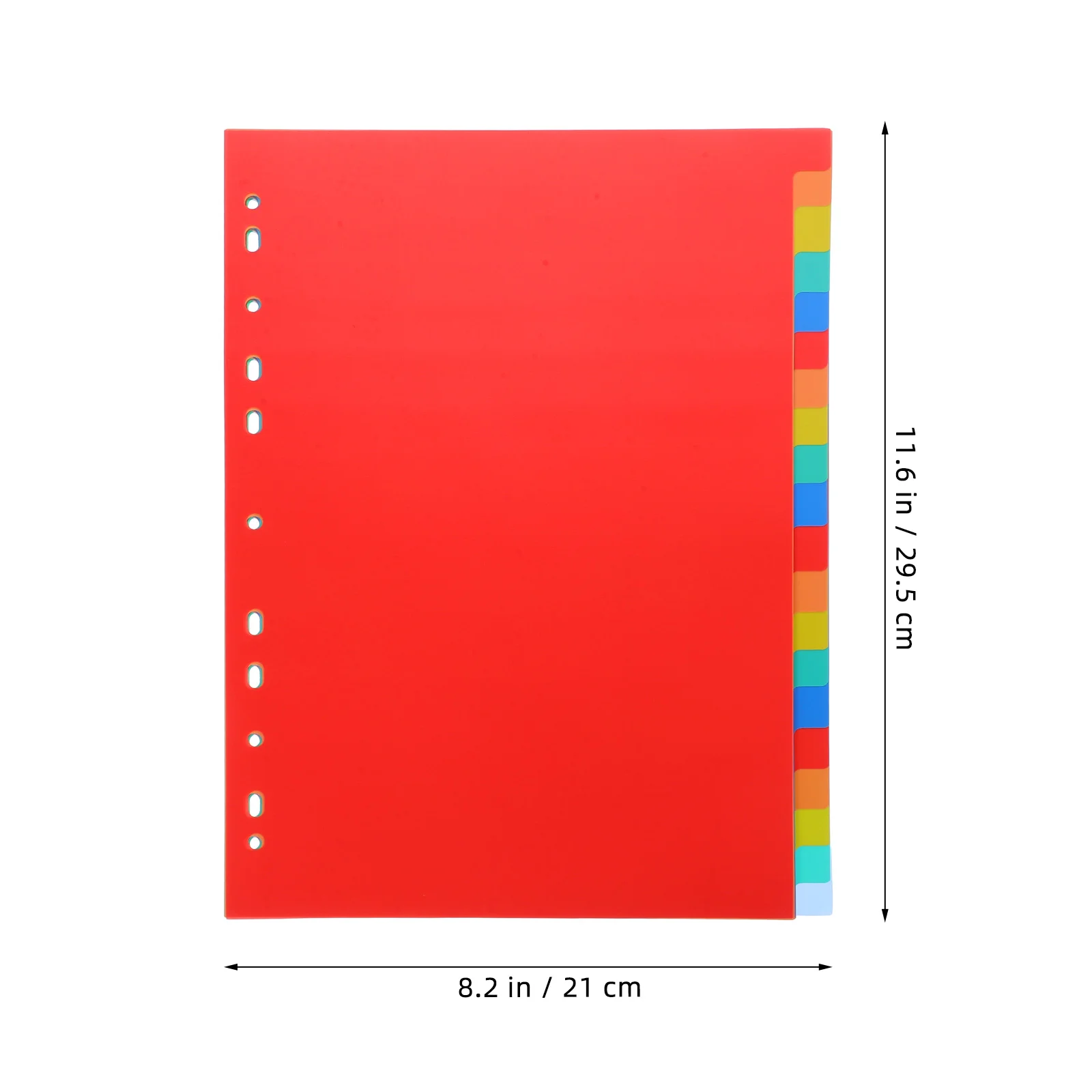 Classeur diviseur Index Page catégorie Clips bloc-notes onglets Pp détachable le cahier