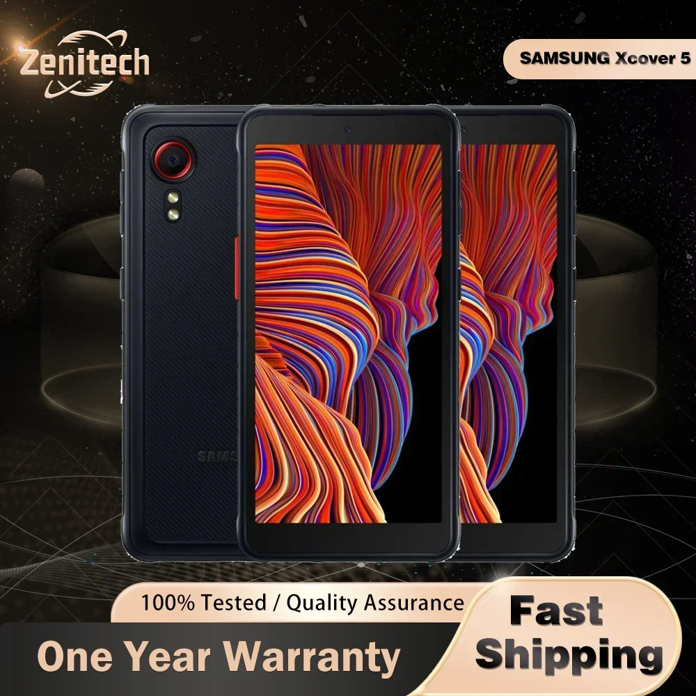 Смартфон Samsung Galaxy Xcover 5 G525F G525N, 5.3 дюйма, 4 ГБ ОЗУ, 64 ГБ ПЗУ, NFC, восьмиядерный процессор, Galaxy Xcover5