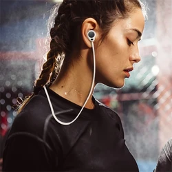 75cm Sweatproof Anti-Lost Hanging-Neck Rope for sony WF-C700N C700B Wireless Headphone Protective Accessories White/Black/Blue