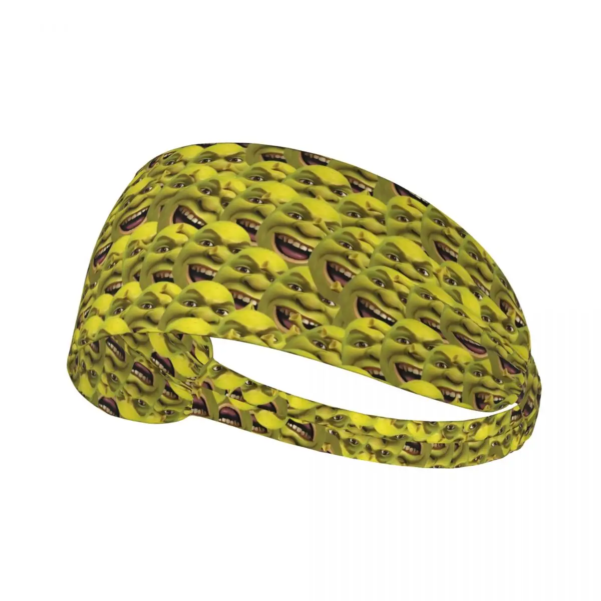 

Custom Comedy Film Shrek Sweatband Men Women Moisture Wicking Cartoon Funny Anime Kawaii Athletic Headband for Yoga