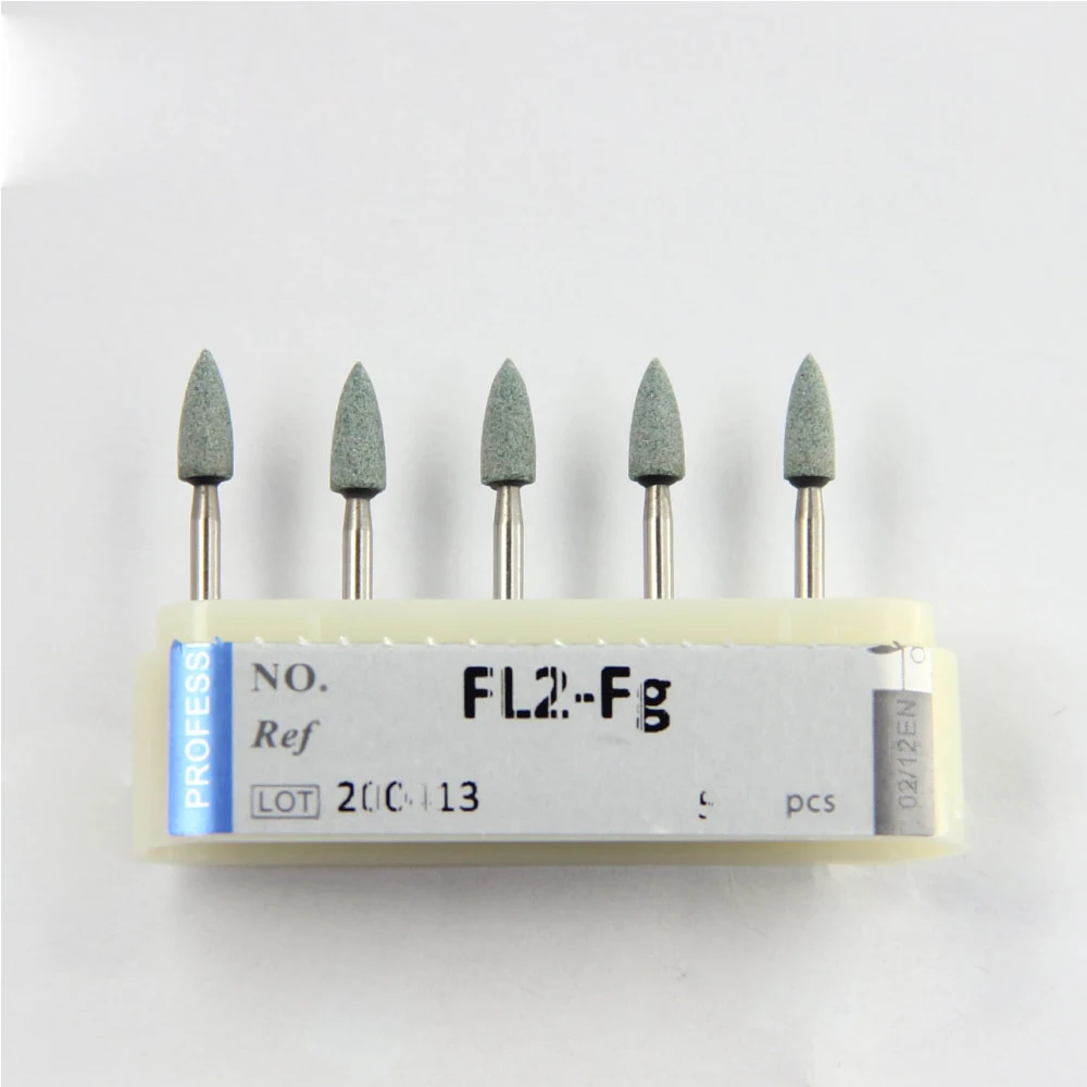 

FL2-FG Silicon Carbide High-Speed Dental Polishing Green Stone For Composite Finishing Polish Filling Composite Dental Material