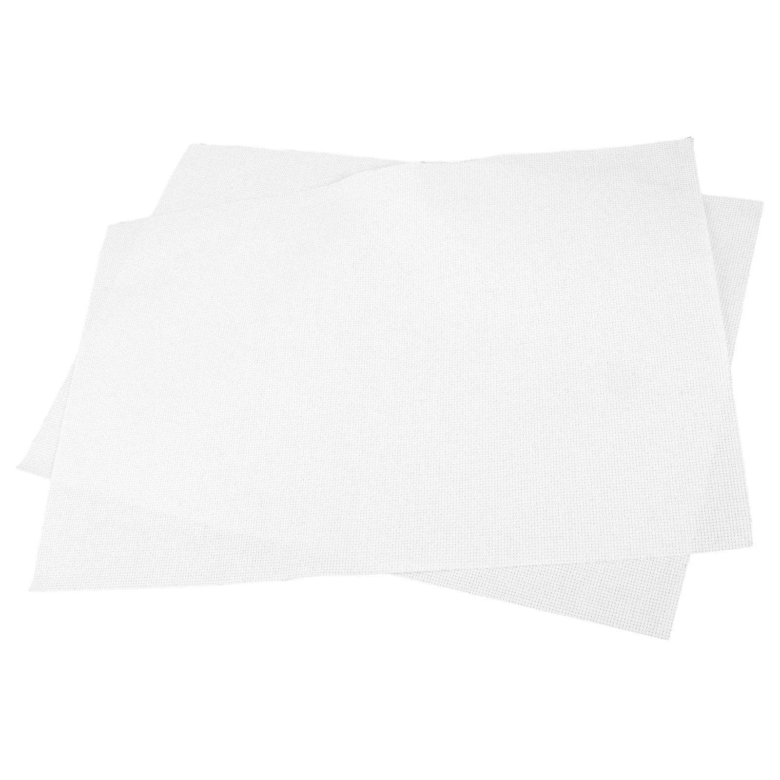 

Cross Stitch Fabric White Embroidery Cloth For Diy Stitching Projects Durable Craft Kit With Visible Holes