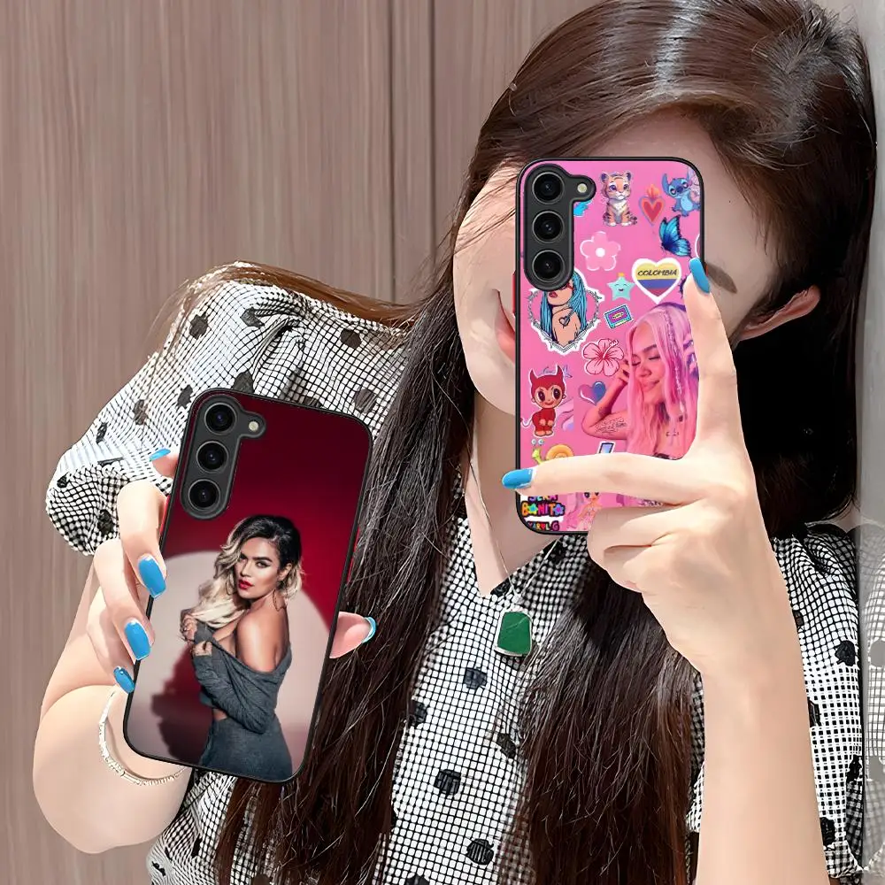 Karol G Latino Phone Case for Samsung Galaxy S26 S25 S24 S23 S22 S21 Plus FE Ultra Skin Feel Shockproof Cover