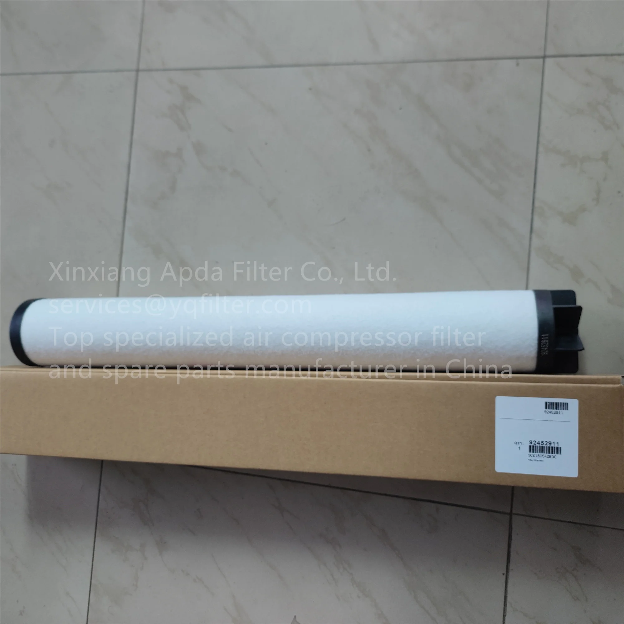 

Factory Price High-efficiency Filtration Air Compressor Line Filter element 92452911 Hepa Filter E83KE 901526.0 E83KB 901506.0