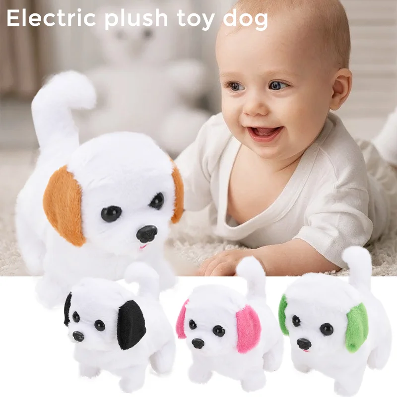 Electronic Plush Toys Puppy Smart Dogs Children's playmates Will Nod Will Shake The Tail Robot Dog Simulation Pet Dog Baby Toys