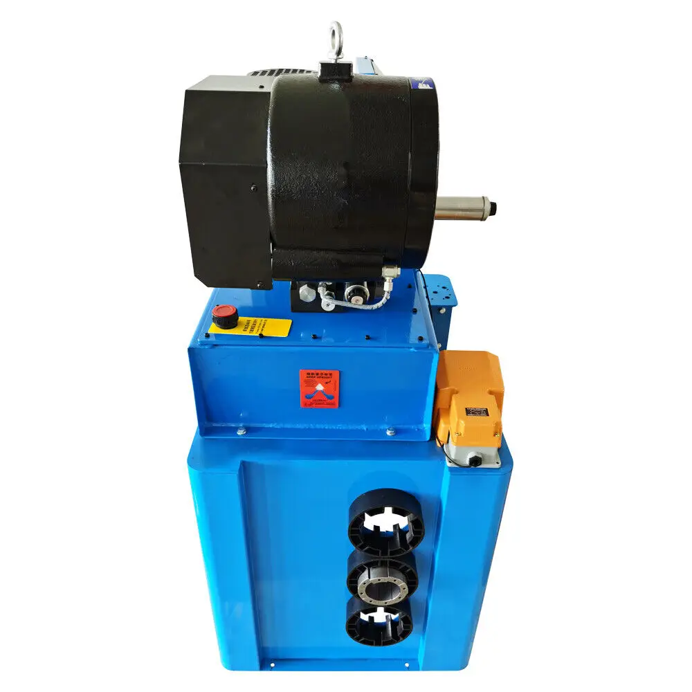 64mm hydraulic high pressure hose pressing machine BNTP32 Vertical Electro hydraulic Hose Round Tube Crimping Machine